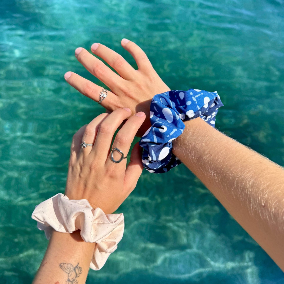 Recycled Ocean Scrunchie